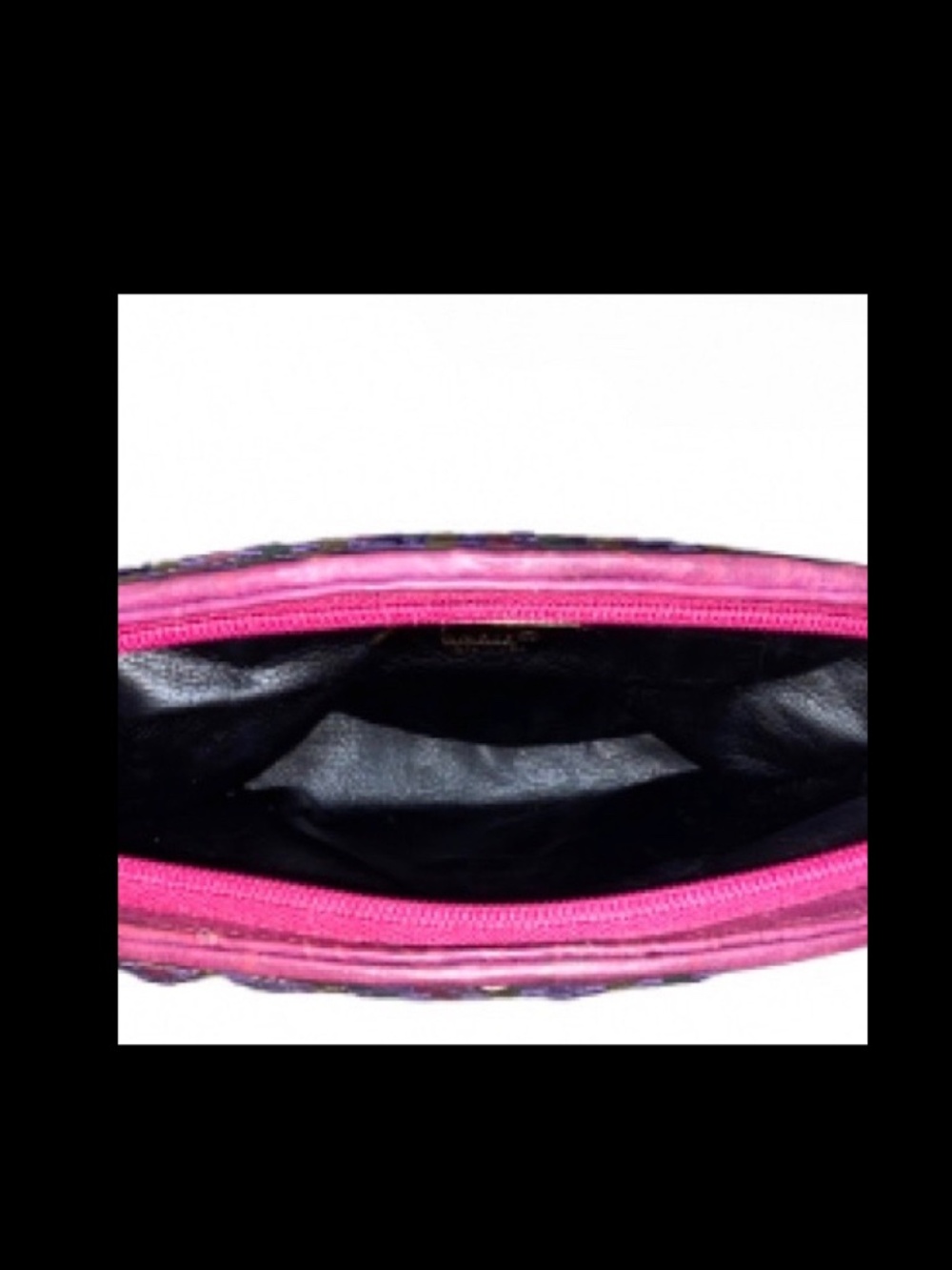 Sharif Multicolor Woven Leather Shoulder Bag - Picture 4 of 5